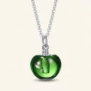 Eden Locket Openable Crystal Pendant Necklace