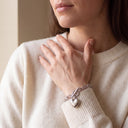 Heart Memorial Bracelet - Cremation Keepsake Jewelry