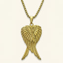 Ascent Gold Angel Wing Necklace