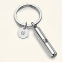 Cherished Paw Memorial Urn Keychain