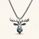 Sentinel Memorial Pendant with Turquoise