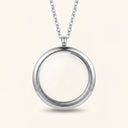 Glass Locket Floating Memory Urn Pendant
