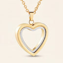 Heart Cremation Urn Pendant Necklace - Memorial Jewelry for Human Ashes
