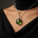 Eden Locket Openable Crystal Pendant Necklace