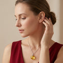Eden Locket Openable Crystal Pendant Necklace