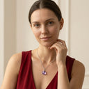 Eden Locket Openable Crystal Pendant Necklace