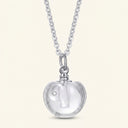 Eden Locket Openable Crystal Pendant Necklace