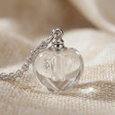 Eden Locket Openable Crystal Pendant Necklace