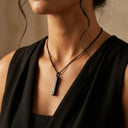 Forever Held Rectangle Cremation Pendant