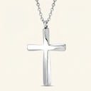 Twist Cross Cremation Urn Pendant