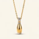 Bar Cremation Keepsake Necklace - Memorial Urn Pendant