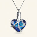 Lumière Sapphire Crystal Cremation Locket
