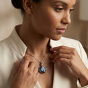 Lumière Sapphire Crystal Cremation Locket
