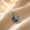 Lumière Sapphire Crystal Cremation Locket