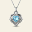 Solace Heart Cremation Necklace