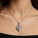 Solace Heart Cremation Necklace