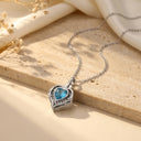 Solace Heart Cremation Necklace
