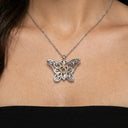 Transcend Butterfly Heart Pendant
