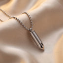 Modern Vessel Stainless Steel Urn Pendant