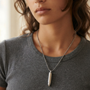 Modern Vessel Stainless Steel Urn Pendant